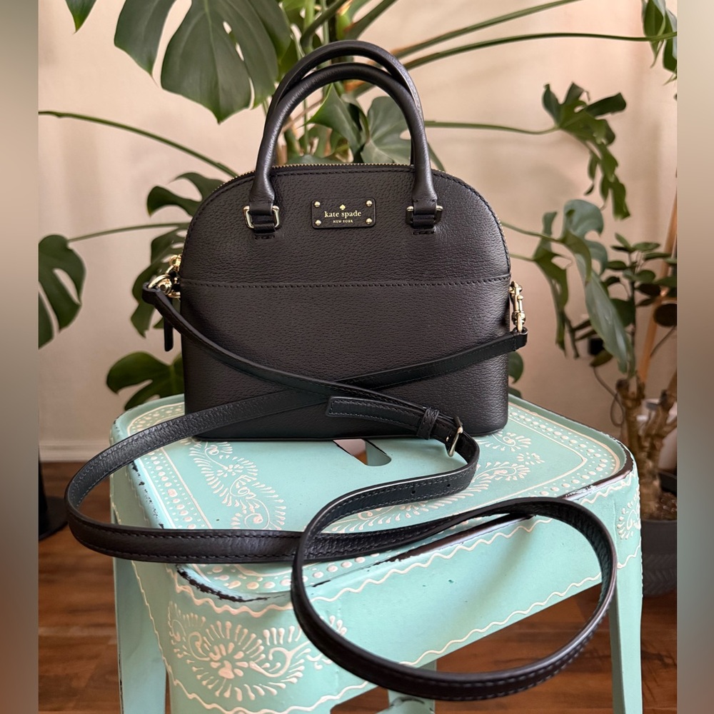 Kate Spade Wellesley Black Shoulder Crossbody Bag